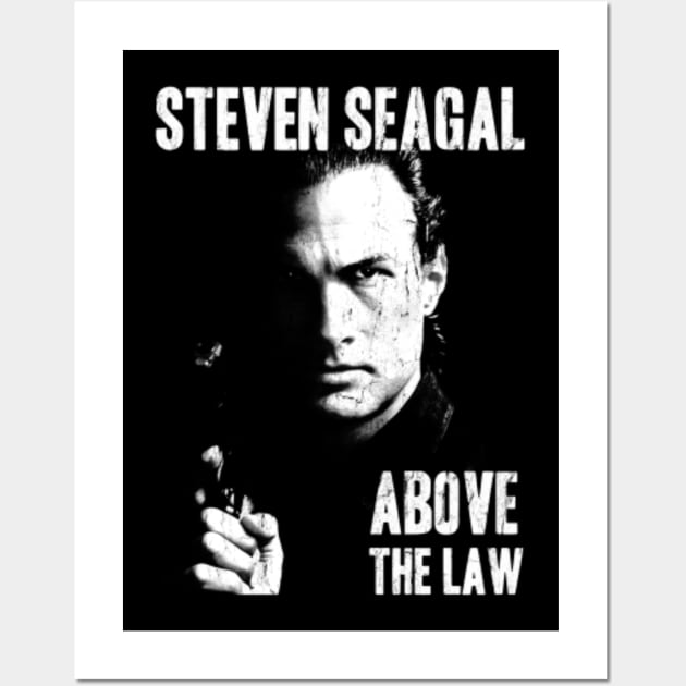 Steven Seagal Wall Art by Liberty or Death Records 